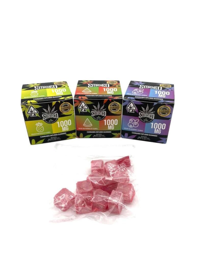SMASHED DIAMOND 1000MG GUMMIES