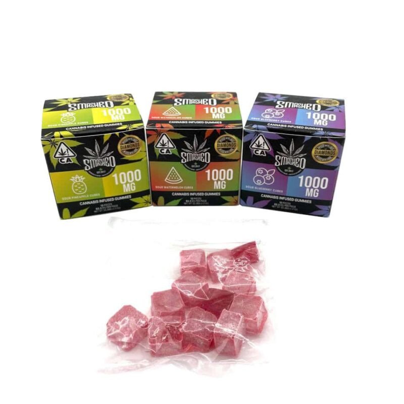 SMASHED DIAMOND 1000MG GUMMIES