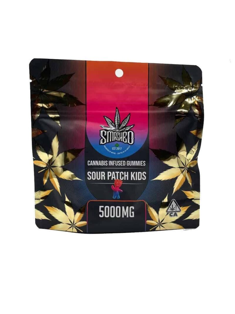 SMASHED 5000MG GUMMIES – SOUR PATCH KIDS