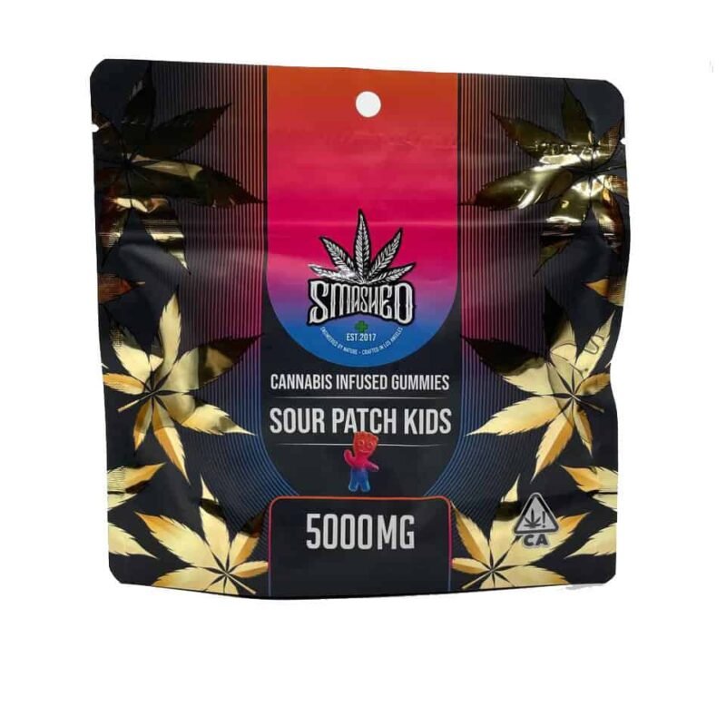 SMASHED 5000MG GUMMIES – SOUR PATCH KIDS